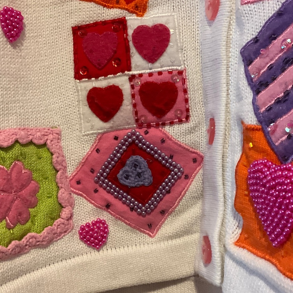 Jack B. Quick Large Embroidered Sequined Pearled … - image 4